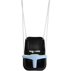 Hörby Bruk - Babyschaukel Kinderschaukel Schaukel Kunststoff schwarz blau-4033