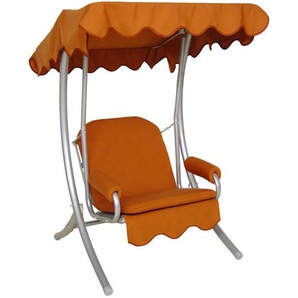 Hollywoodschaukel 1-Sitzer uni Terracotta