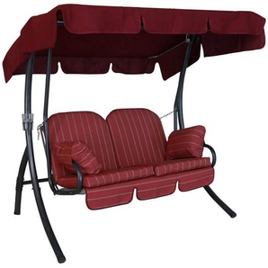 Hollywoodschaukel 2-Sitzer Ibiza Faro bordeaux