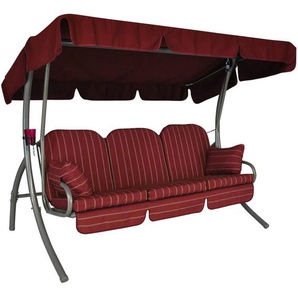 Hollywoodschaukel Ibiza Faro bordeaux