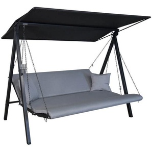 Hollywoodschaukel Lounge Zip granit