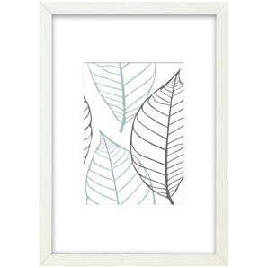 Holzbilderrahmen 21x30 cm  Iceland ¦ weiß ¦ Holzwerkstoff ¦ Maße (cm): B: 23 H: 32 T: 2.8