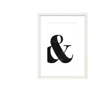 Holzbilderrahmen 30x40 cm Iceland - weiß - Holzwerkstoff - 32 cm - 42 cm - cm 2,8 | Möbel Kraft