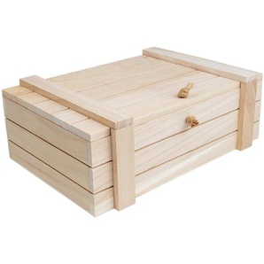 Holzboxen -  Set mit Deckel personalisiert Holzkisten Aufbewahrungsboxen in verschiedenen Größen