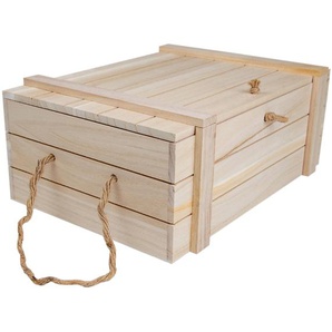 Holzboxen -  Set mit Deckel personalisiert Holzkisten Aufbewahrungsboxen in verschiedenen Größen