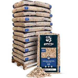Holzhackschnitzel Fallschutz 60l x 39 Sack 2340l - Galamio