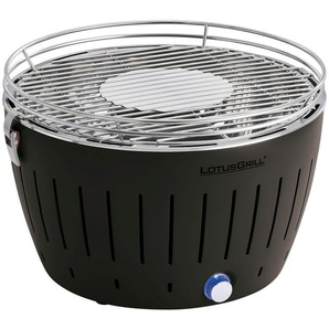 Holzkohlegrill LOTUSGRILL Classic (G340) Grills Gr. H: 27 cm, grau (anthrazit) Holzkohlegrills