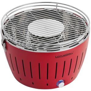 Holzkohlegrill LOTUSGRILL Classic (G340) Grills Gr. H: 27 cm, rot (feuerrot) Holzkohlegrills