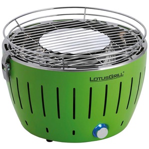 Holzkohlegrill LOTUSGRILL S (G280) Grills Gr. H: 22 cm, grün (limettengrün) Holzkohlegrills