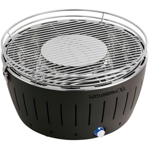 Holzkohlegrill LOTUSGRILL XL (G435) Grills Gr. H: 28,8 cm, grau (anthrazit) Holzkohlegrills