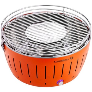 Holzkohlegrill LOTUSGRILL XL (G435) Grills Gr. H: 28,8 cm, orange (mandarinenorange) Holzkohlegrills