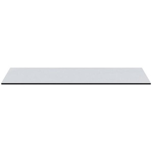 Hom`in Einlegeplatte , Hellgrau , Glas , 87x0.6x35 cm , Esszimmer, Tische, Ansteckplatten