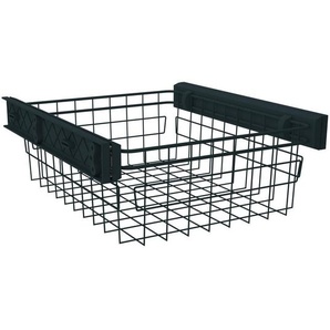 Hom`in Wäschekorb System Unit, Anthrazit, Metall, 37 L, rechteckig, 42.4x21x46.5 cm, Schlafzimmer, Kleiderschränke, Schrankzubehör