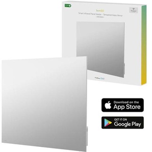 Hombli Smart Infrared Heater Glass Panel 400w Mirror