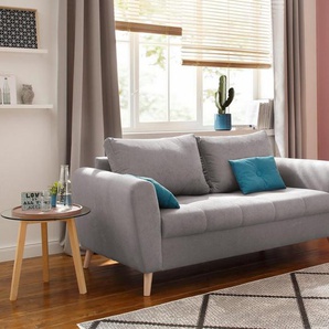 Home affaire 2,5-Sitzer Fanö2, mit feiner Steppung im Sitzbereich, skandinavisches Design