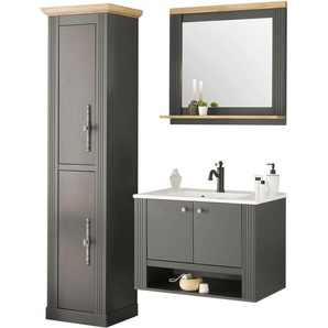 Home affaire Badmöbel-Set WESTMINSTER, (3-St), im romantischen Landhausstil, exclusiv by