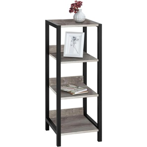 Badregal HOME AFFAIRE Chris Regale Gr. B/H/T: 33 cm x 90 cm x 35 cm, 3 St. offene Fächer, grau (betonfarben) Badregale Regale Breite 33 cm