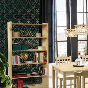 Home affaire Bücherregal, 1-tlg., gefertigt aus massivem Kiefernholz