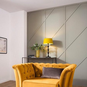 Home affaire Chesterfield-Sessel Dover, passend zur Dover-Serie mit Knopfheftung und losem Kissen