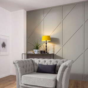 Home affaire Chesterfield-Sessel Dover, passend zur Dover-Serie mit Knopfheftung und losem Kissen