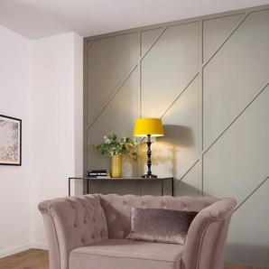 Home affaire Chesterfield-Sessel Dover, passend zur Dover-Serie mit Knopfheftung und losem Kissen