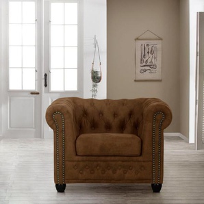 Home affaire Chesterfield-Sessel Rysum, passend zur Serie Rysum B/T/H: 94/86/72 cm