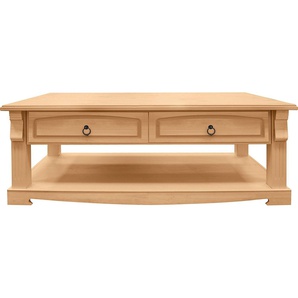 Home affaire Couchtisch Anna, mit 2 Schubladen aus massiver Kiefer