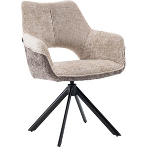 Home affaire Drehstuhl Calmo (1 St), tolle Optik