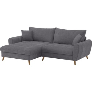 Mr. Couch Ecksofa Blackburn II L-Form, Wahlweise mit Kaltschaumpolsterung bis 140 kg belastbar