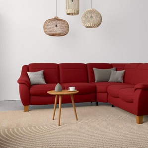 Home affaire Ecksofa Caldera L-Form, Federkern, wahlweise mit Kopfteilverstellung, Bettfunktion, Bettkasten