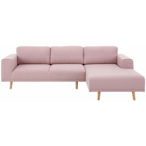 Home affaire Ecksofa »Lasse L-Form«, im scandinavischen Stil mit Holzfüßen