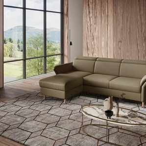 Home affaire Ecksofa, mit motorischen Funktionen im Sofa und Recamiere