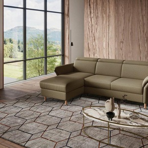 Home affaire Ecksofa Calypso L-Form, mit motorischen Funktionen im Sofa und Recamiere