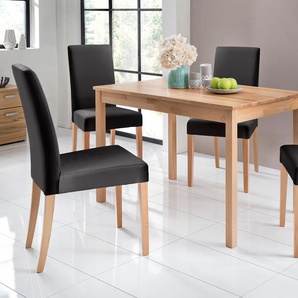 Essgruppe HOME AFFAIRE Lea, schwarz, Sitzmöbel-Sets