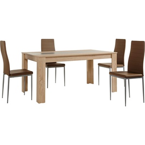 Home affaire Essgruppe Pluto, (Set, 5-tlg)