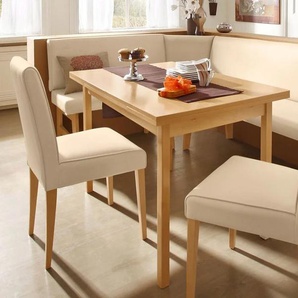 Esstisch HOME AFFAIRE Tische Gr. B/H/T: 120 cm x 76 cm x 80 cm, braun (buche) Esstisch Holz-Esstische Rechteckiger Tisch