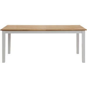 Home affaire Esstisch »Samba Holztisch Landhaus Küche Bestseller«, aus massivem Buchenholz, 140 cm oder 180 cm, verlängerbar