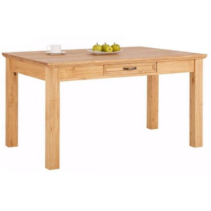 Home affaire Esstisch Selma, mit Schublade, aus massivem Kiefernholz, Breite 180 cm