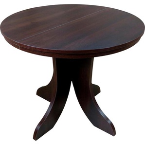 Esstisch HOME AFFAIRE Weimar Tische braun (nussbaumfarben) Esstisch Runde Esstische rund oval Tisch