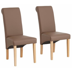 Home affaire Esszimmerstuhl »Rito«, (Set), 2 St., Kunstleder, im 2er, 4er oder 6er-Set