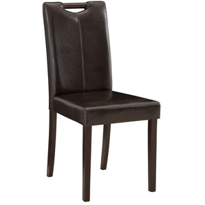 Home affaire Esszimmerstuhl »Stuhlparade«, (Set), 2 St., Kunstleder, in zwei unterschiedlichen Bezugsqualitäten, Sitzhöhe 46 cm