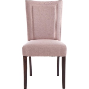 Home affaire Esszimmerstuhl »Zena«, (Set), 2 St., Microfaser, Gestell aus Massivholz, Polsterstuhl, Esszimmer, Bestseller