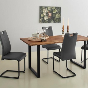 HELA Freischwinger CORA (Set, 2 St), Tragegriff in schwarz