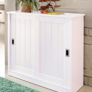 Home affaire Garderoben-Set Nekso, (2-St), (2-St) bestehend aus Schuhkommode und Garderobenpaneel