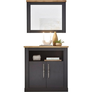 Home affaire Garderoben-Set WESTMINSTER TOPSELLER!, (2-St., Kommode, Spiegel), im romantischen Landhausstil