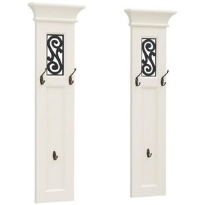 Home affaire Garderobenpaneel Arabeske (2 St), mit formschönen schwarzen Ornamenten, Breite 30 cm