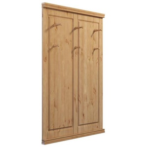 Home affaire Garderobenpaneel Gotland, aus massiver Kiefer, FSC®-zertifiziert, mit 6 Haken, 85 cm breit