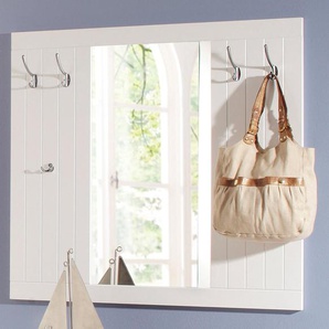Home affaire Garderobenpaneel Nekso, mit Spiegel, Breite 116 cm, aus MDF oder Massivholz, FSC