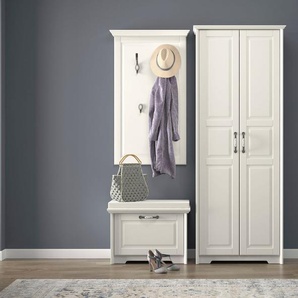 Home affaire Garderobenschrank Evergreen UV lackiert, mit Soft-Close-Funktion und ausziehbarer Kleiderstange