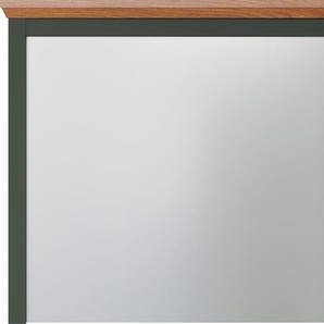 Home affaire Garderobenspiegel Vienna (1-St), Eckig, B/H ca.: 77/68 cm, matter Wandspiegel mit Rahmen, dunkelgrün